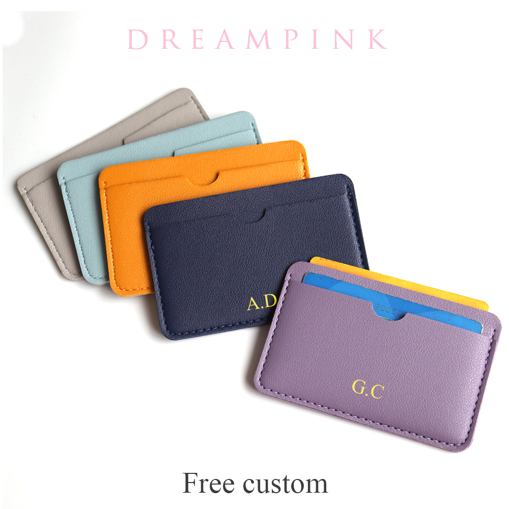 Card Top Loader - Logo kustom pemegang kartu kecil inisial