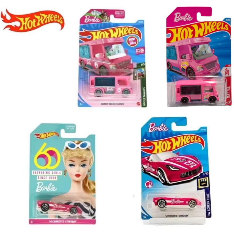 Hot Wheels Car Track Sets - Mobil Mainan Hot Wheels Barbie Co-Branded
