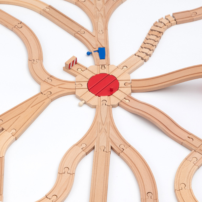 Aksesori Jalur Kayu Baru Bagia - Hot Wheels Car Track Sets ulasan dan harga