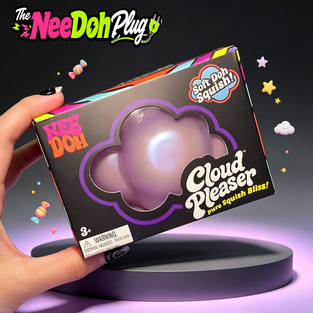Needoh Cloud Pleaser Squishy C - Fidget Cube Original ulasan dan harga