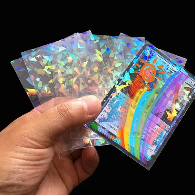 Sarung Kartu Hologram Laser 66 - Card Penny Sleeve ulasan dan harga