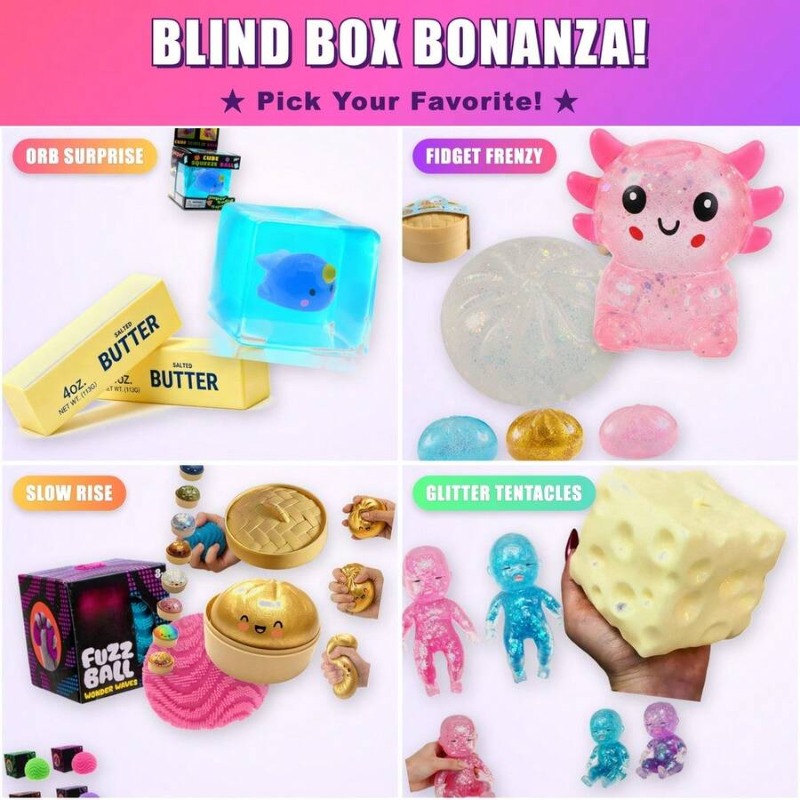 Mainan Fidget Kejutan Lucu Pen - Mystery Box Blind Bag ulasan dan harga