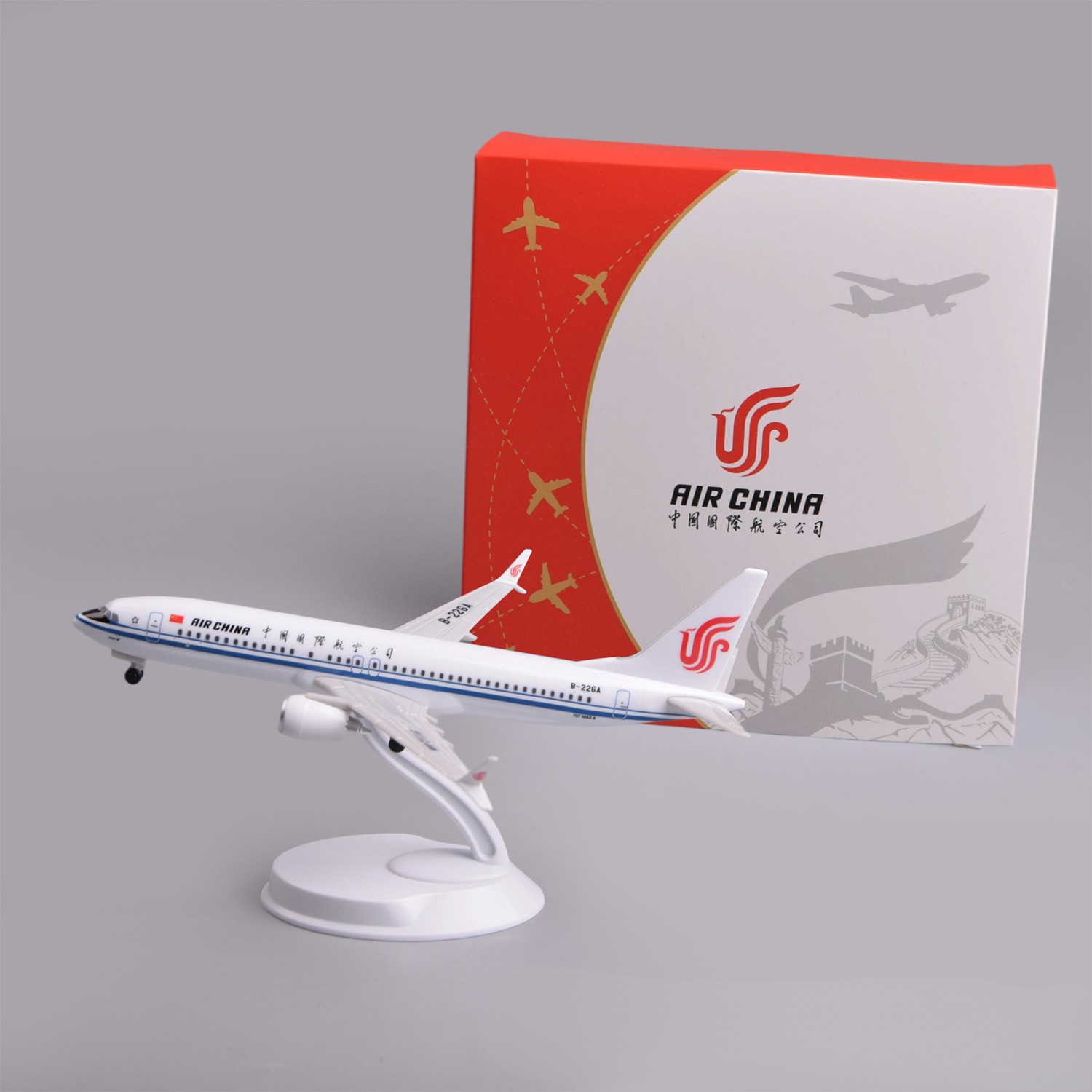 Model Pesawat Plastik 20cm Air - Model Airplane Plastic ulasan dan harga